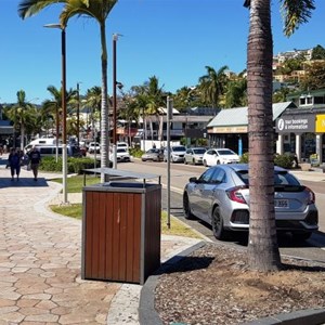 View south in the main street