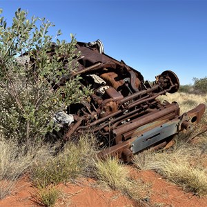 Wrecked Jeep