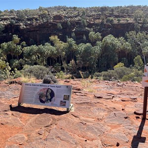 Side By Side But Millions Of Years Apart Sign