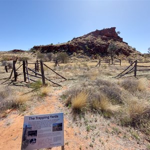 The Trapping Yards Sign