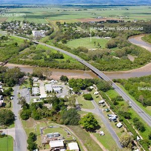 Bakers Creek from above