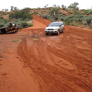 Wet sand makes the dunes easy