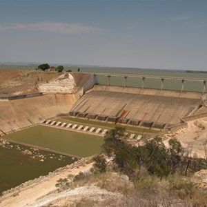 Spillway channel in 2011