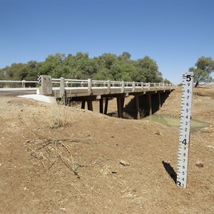 Eyre Creek on town outskirts