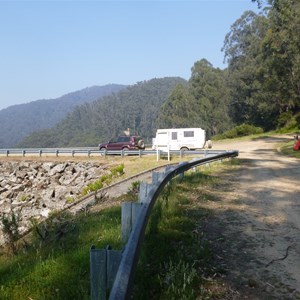 Top end of boatramp road