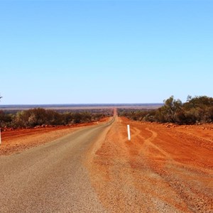 Road between Noccundra and Eromanga