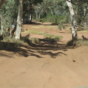 Sandy camping