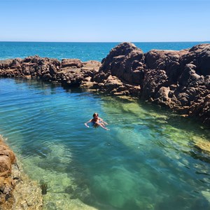 Shell Beach Rock Pool