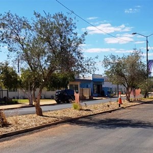 The Diamantina Developmental Road is Quilpie's main street