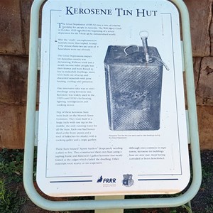 Information on kerosene tin hut
