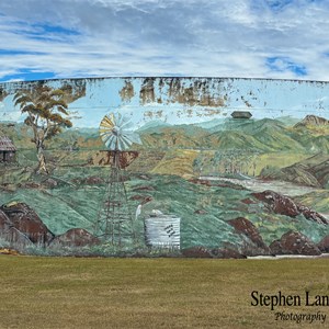 Monto Water Tank Art
