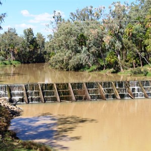 Weir on the Dawson River