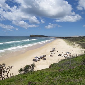 Indian Head from above Champagne Pools