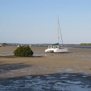 No sailing at low tide
