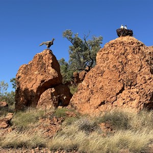 Eagle and Chicks