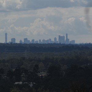 view north round mountain