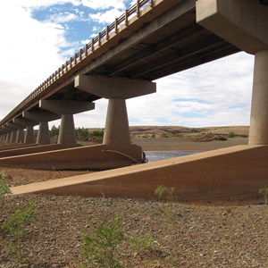 Dry riverbed May 2010