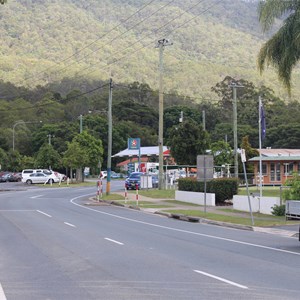 Canungra main street looking west