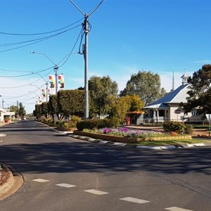 The main street of Cunnamulla