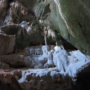 Pompeii cave formations