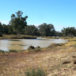 Waterhole near Wills memorial