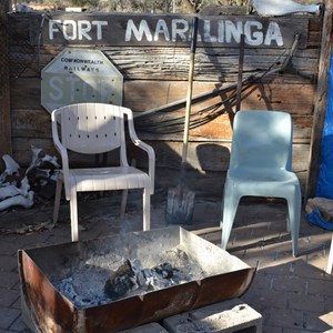 BBQ area at Maralinga