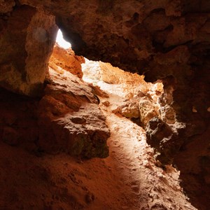 View from inside Wigunda Cave