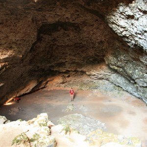 Cave floor