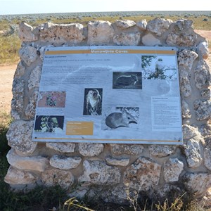 Murrawijinie Caves Sign