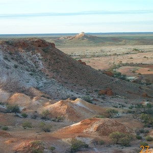 The Breakaways outside Coober Pedy