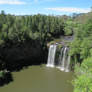 View from platform at carpark