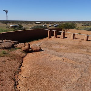 Water catchment at Malbooma