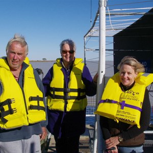 Ian and Ruth Doyle and Fiona Langman