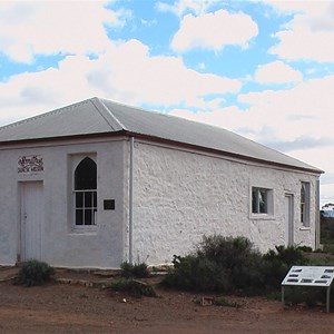 Rev John Flyn's Beltana church
