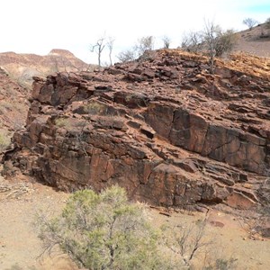 Chambers Gorge rock art site