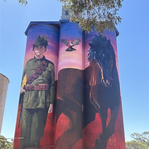 Painted Silos