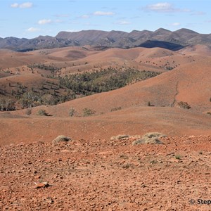 Stokes Hill Lookout - 3 years of drought September 2019