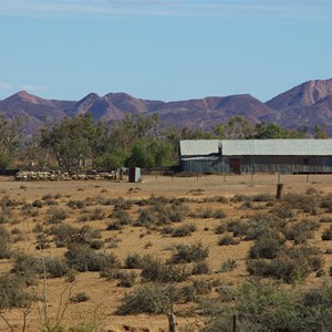 Wirrealpa Shearing Shed