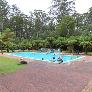 Poolside panorama