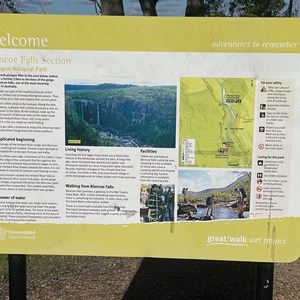 Blencoe Falls Lookout