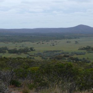 View of Paney Yardea Gate from adj Conical Hill