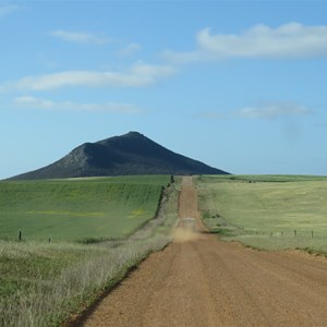 Mountain view from Old Coast Rd