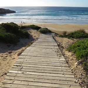 No one under this boardwalk