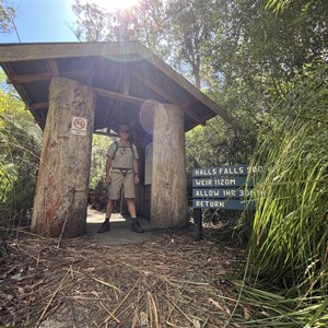 Halls Falls Track Trail Head & Carpark