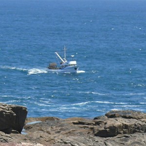 Cray Boat working off Cape Carnot 