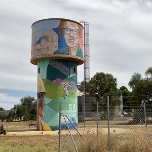 Snowtown Water Tower Mural