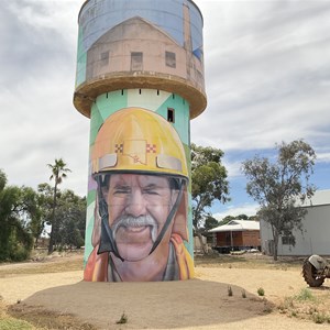 Snowtown Water Tower Mural