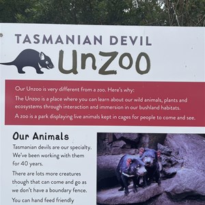 Tasmanian Devil Unzoo