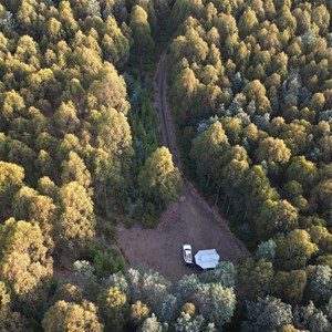 MacGregor Peak Carpark Camp