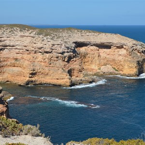 Coastal scenery from the Cape Spencer Lighthouse walking path